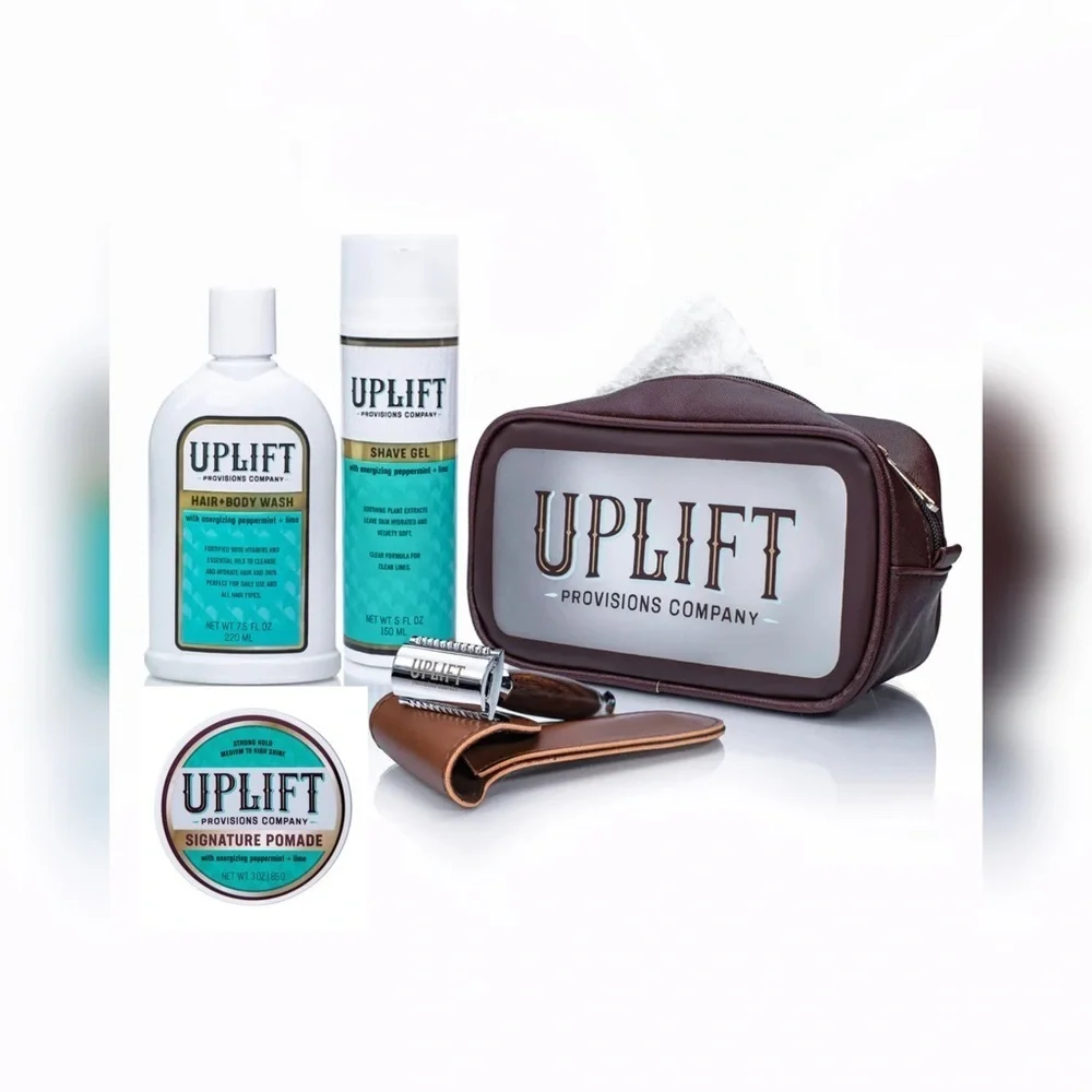 Uplift Provisions Company All-in-one Travel Case Men’s Shave Kit
